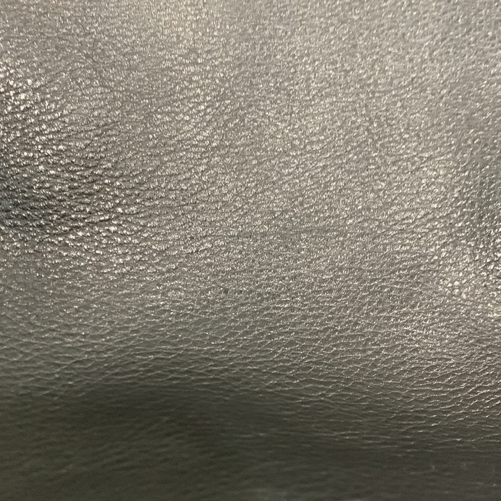 Mario Hernandez black leather tote with metal H appliqués. Pre loved - Picture 14 of 14